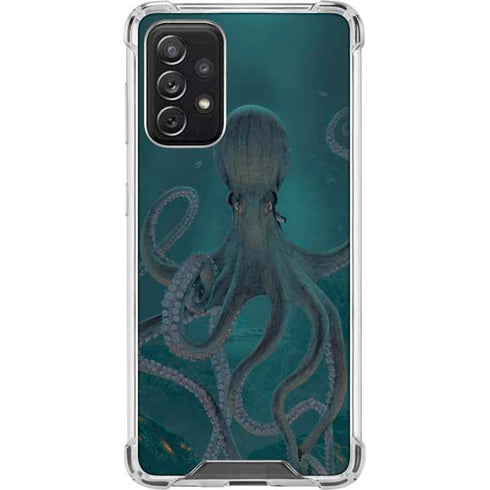 Vincent Hie Giant Octopus Galaxy A72 5G Clear Case